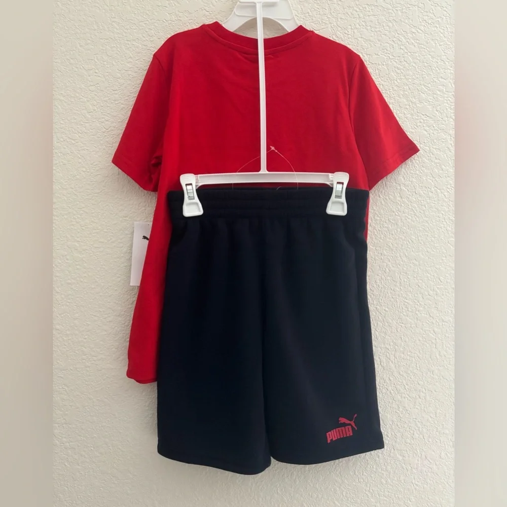 NWT Puma 2PC Shirt & Short Boys Set - Picture 2 of 2